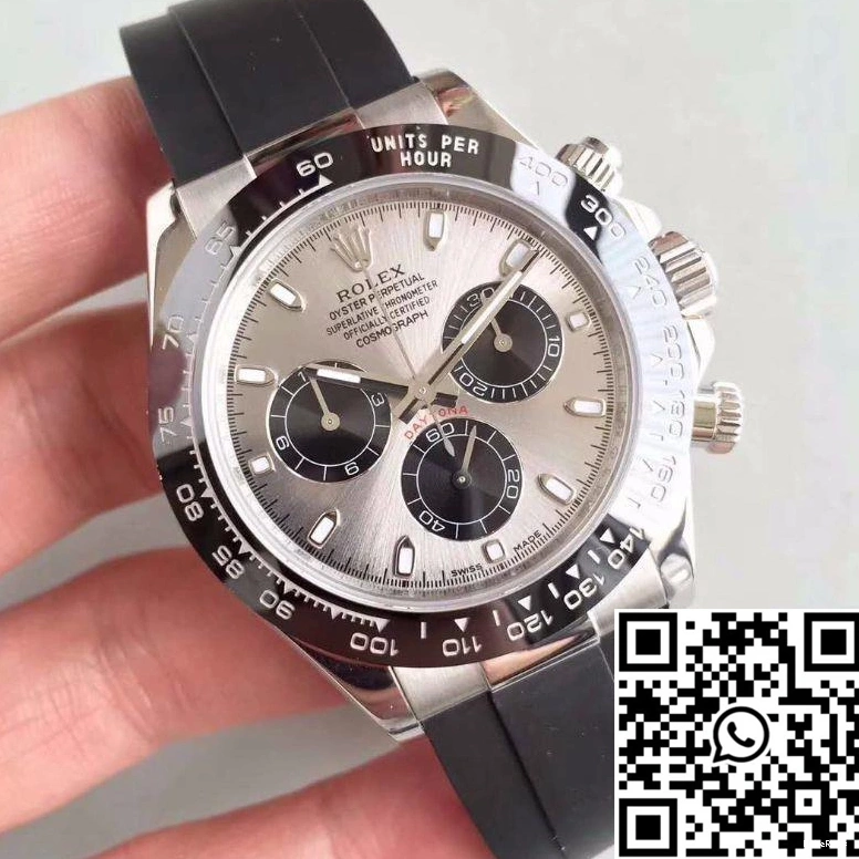 116519LN Silver Daytona Cosmograph Rolex AR Dial Factory 0518